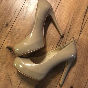 Chinese Laundry nude stiletto pumps